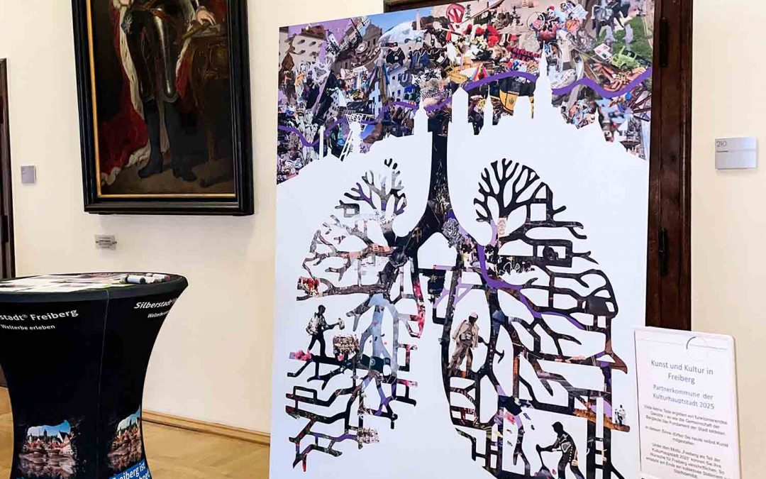 Wiebke Kirchner "was wir atmen", Bergstadtfestempfang im Rathaus Freiberg, 2025_