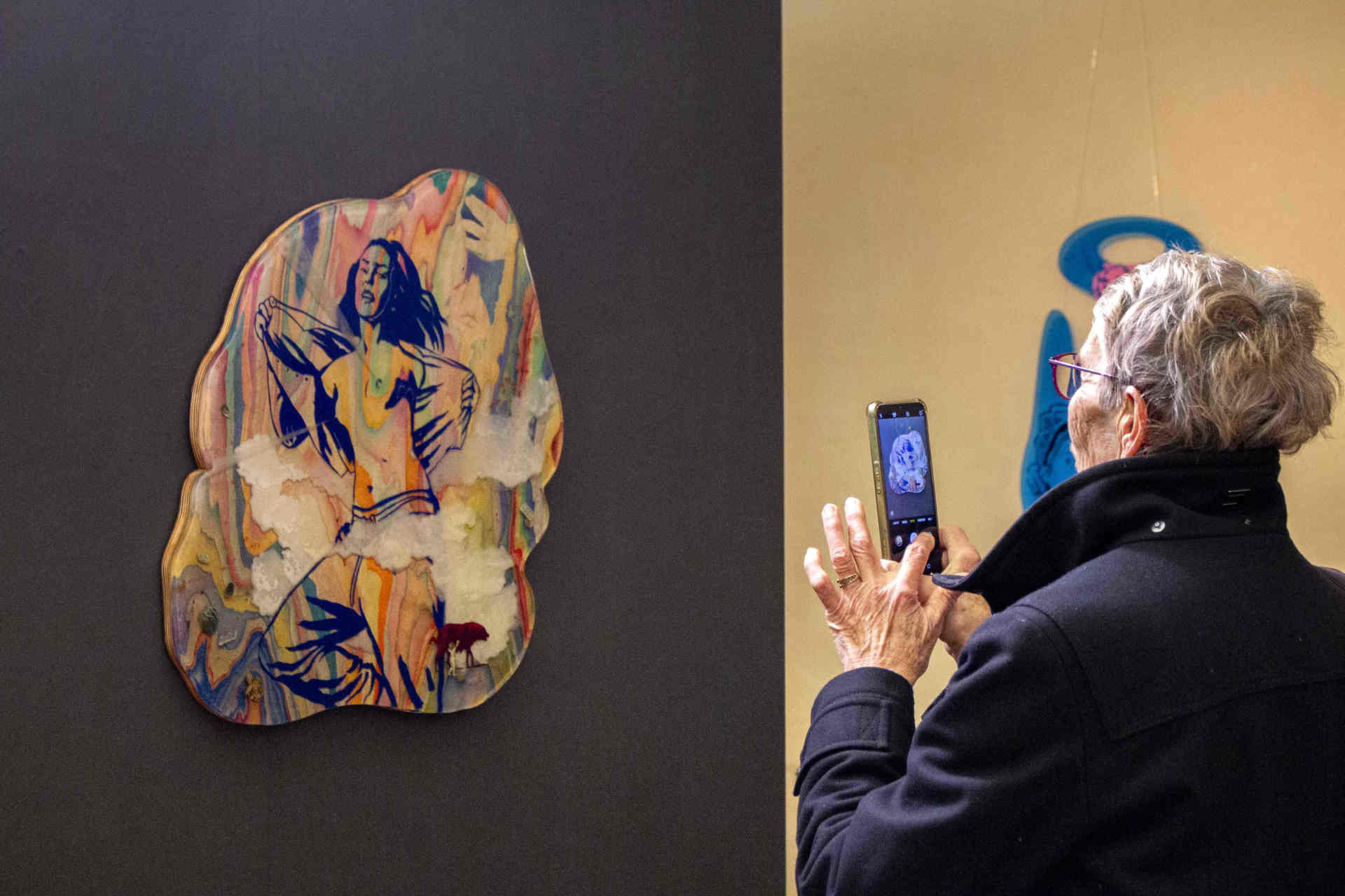 Wiebke Kirchner, "Muttermorphose" Ausstellungsansicht, Cranach-Museum Wittenberg, 2026